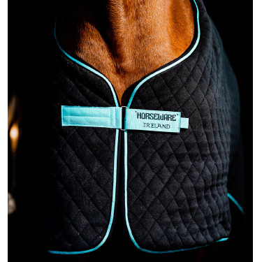 Horseware Autumn Cooler Deken 100g Zwart / aqua
