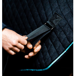 Horseware Autumn Cooler Deken 100g Zwart / aqua