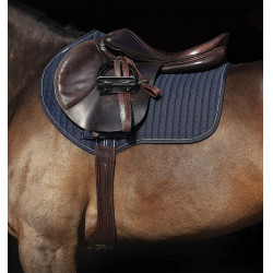 Lange riem Horseware Micklem Donker Havana Bruin