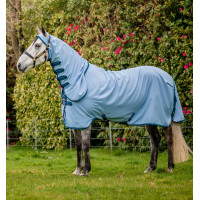Volledige deken Horseware Amigo Ripstop Hoody 0g Bleu azur / bleu fort Volledige deken Horseware Amigo Ripstop Hoody 0g Bleu azur / bleu fort