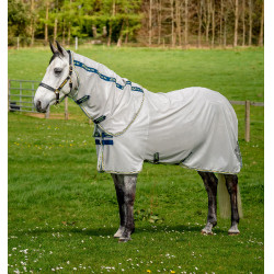 Vliegendeken Horseware Amigo Bug Rug 0g Bleu azure / marine / bleu électrique Vliegendeken Horseware Amigo Bug Rug 0g Bleu azure / marine / bleu électrique
