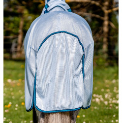 Vliegendeken Horseware Amigo Bug Rug 0g Bleu azure / marine / bleu électrique Vliegendeken Horseware Amigo Bug Rug 0g Bleu azure / marine / bleu électrique