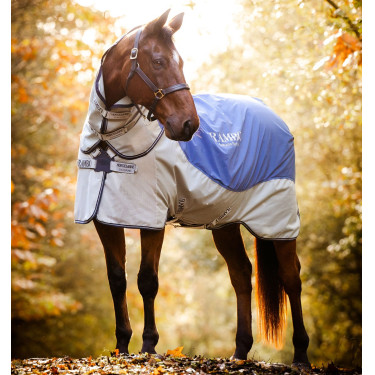 Couverture d'extérieur Horseware Rambo® Autumn Series fermeture à disque extérieur 0g avec doublure 100g 900D Marine / gris Bleu Couverture d'extérieur Horseware Rambo® Autumn Series fermeture à disque extérieur 0g avec doublure 100g 900D Marine / gris Bleu