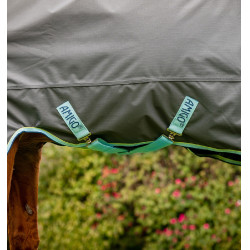 Couverture Horseware Amigo Hero Ripstop 50g Gris shadow / bleu haze / marine Couverture Horseware Amigo Hero Ripstop 50g Gris shadow / bleu haze / marine