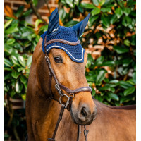 Bonnet anti-mouches Horseware Signature Marine Bonnet anti-mouches Horseware Signature Marine
