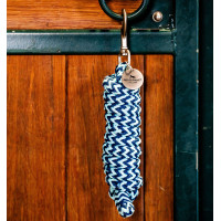 Longe Horseware Signature Marine / brume bleu Motifs