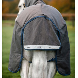 Horseware Rhino Hexstop Plus Turnout 100g deken Grijs / indigo / marineblauw Horseware Rhino Hexstop Plus Turnout 100g deken Grijs / indigo / marineblauw