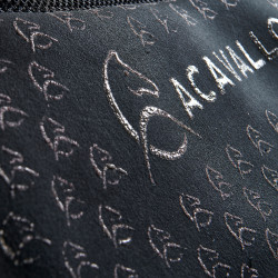 Amortisseur MF DS SW-3DS en daim avec grip double face plat Acavallo Noir