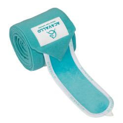 Anti-pilling fleece bandages Speciale Editie Acavallo Lichtblauw