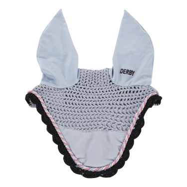 Bonnet pour chevaux Derby en coton Bleu bébé / multicouleur / marine Gris