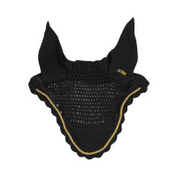Paardendeken Derby van katoen Zwart / goud / zwart
