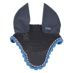 Paardendeken Derby van katoen Marine / multikleur / royal Marineblauw
