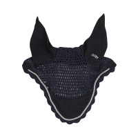 Paardendeken Derby van katoen Marine / zilver / marine Blauw