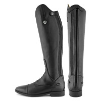 Bottes d'équitations Derby avec Lacets et Zip à l'arrière Noir Bottes d'équitations Derby avec Lacets et Zip à l'arrière Noir