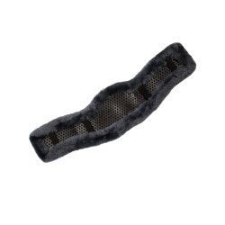 Fourreau de sangle court gel classique avec peau de mouton Acavallo Gris