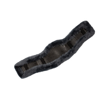 Fourreau de sangle court gel classique avec peau de mouton Acavallo Gris