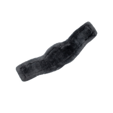 Fourreau de sangle court gel classique avec peau de mouton Acavallo Gris