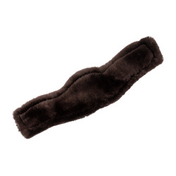 Fourreau de sangle court gel classique avec peau de mouton Acavallo Marron