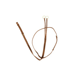 Martingale en cuir pour la course Derby Cognac Marron Martingale en cuir pour la course Derby Cognac Marron