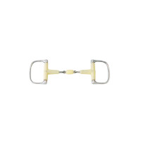 Mors à anneaux D à double articulations Happy Mouth Mors à anneaux D à double articulations Happy Mouth