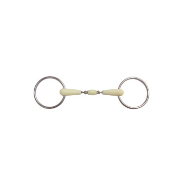 Dubbelgebroken bit met Happy Mouth-afwerking