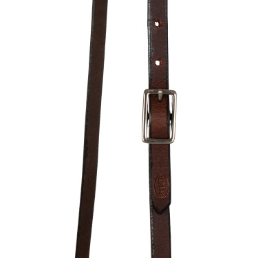 Tweekleurige westernneusriem Pool's Kastanje / natuurlijk