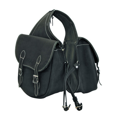 Leren zadeltas voor Lakota klassieke model