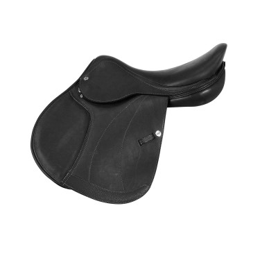 Selle de saut Firenze arbre en bois cuir double Acavallo Selle de saut Firenze arbre en bois cuir double Acavallo