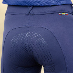 Culotte Horze Grand Prix à fond silicone femme Bleu foncé