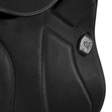 Selle de saut Guttuso avec panneaux en laine Acavallo Selle de saut Guttuso avec panneaux en laine Acavallo