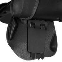 Springzadel Roma houten boom gehamerd leer Acavallo Zwart Springzadel Roma houten boom gehamerd leer Acavallo Zwart