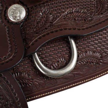 Zadel voor team roping Denver Bruin