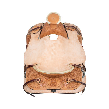 Zadel Denver Wade Running Natuurlijk Bruin