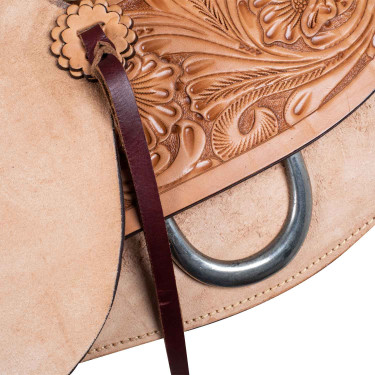 Zadel Denver Wade Running Natuurlijk Bruin