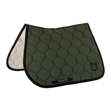 Tapis de saut en tissu technique matelassé Equestro Tapis de saut en tissu technique matelassé Equestro