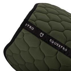 Gevoerde springmat van technisch textiel Equestro Sporttas Groen