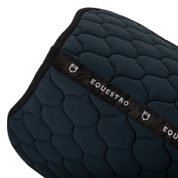 Gevoerde springmat van technisch textiel Equestro Marineblazer Marineblauw