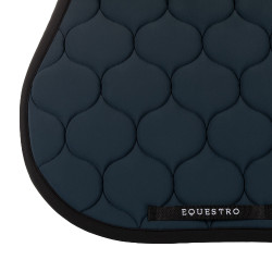 Gevoerde springmat van technisch textiel Equestro Marineblazer Marineblauw