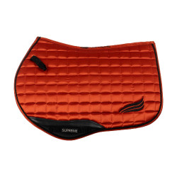 Tapis de selle de saut en satin Supreme Orange