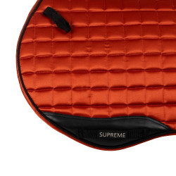 Tapis de selle de saut en satin Supreme Orange