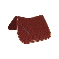 Tapis de selle Derby Bordeaux / or / bordeaux