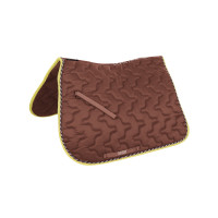Tapis de selle Derby Marron / multicouleur / jaune Tapis de selle Derby Marron / multicouleur / jaune