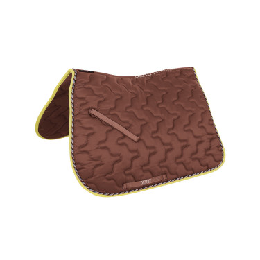 Tapis de selle Derby Marron / multicouleur / jaune Tapis de selle Derby Marron / multicouleur / jaune