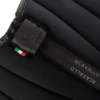 Tapis de selle DS CW-CS matelassé louvre et bambou Acavallo Noir Tapis de selle DS CW-CS matelassé louvre et bambou Acavallo Noir