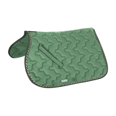 Zadeldek pony Derby Lichtgroen / multikleur / groen Zadeldek pony Derby Lichtgroen / multikleur / groen
