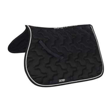 Zadeldek pony Derby Marine / zilver / marine Blauw Zadeldek pony Derby Marine / zilver / marine Blauw
