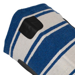 Tapis Navajo avec patch en cuir LTF Motifs