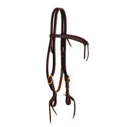 Kopstuk met knoophoofdband Futurity van 5/8" Platinum Pro Kopstuk met knoophoofdband Futurity van 5/8" Platinum Pro