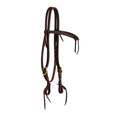 Kopstuk met knoophoofdband Futurity van 5/8" Platinum Pro Kopstuk met knoophoofdband Futurity van 5/8" Platinum Pro
