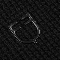 Unisex wollen halswarmer Equestro Zwart Unisex wollen halswarmer Equestro Zwart